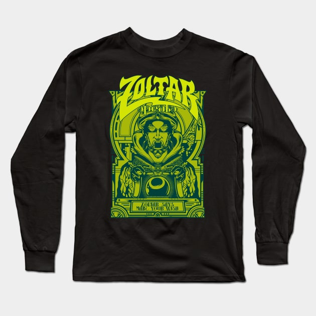 Zoltar Speaks Long Sleeve T-Shirt by Breakpoint